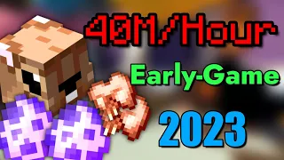 Best Early Game Money Making Method In 2023 / Hypixel SkyBlock Guide