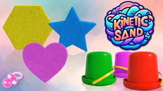 Kinetic Sand Shapes Discovery: Fun Educational Bowling Adventure for Kids!