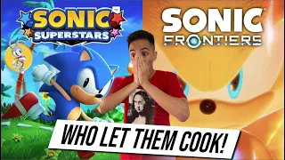 Sonic Superstars Battle & New Super Sonic Form | Sonic Superstars & Sonic Frontiers Trailer Reaction