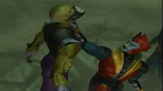 Mortal Kombat Gold - Reptile Ending & Bio - Sega Dreamcast Mortal Kombat 4 [AI Upscaled to 1080p]