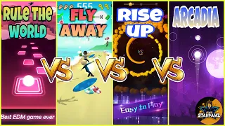 TILESHOP/RULE THE WORLD VS CLASH GANG/FLY AWAY VS SMASH COLOR/RISE UP VS BEAT JUMPER/ARCADIA!!