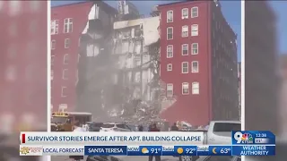 Survivor stories emerge after Iowa apartment building collapses