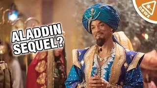Is the Live Action Aladdin Sequel a mistake for Disney? (Nerdist News w/ Maude Garrett)
