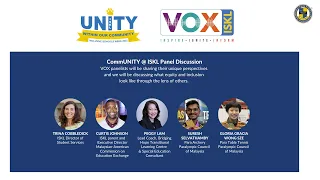 VOX ISKL CommUNITY Panel Discussion | The International School of Kuala Lumpur (ISKL)