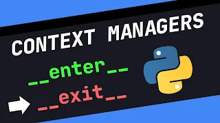 CONTEXT MANAGERS In Python Are GENIUS!