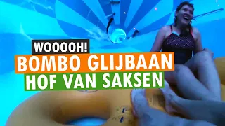 BOMBO GLIJBAAN 😱 IN HOF VAN SAKSEN ZWEMBAD 💦💚 PARKVAKANTIES