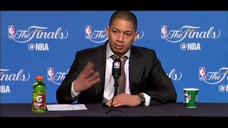 Tyronn Lue on Cavaliers loss to the Warriors on Game 3 Finals | June 7, 2017