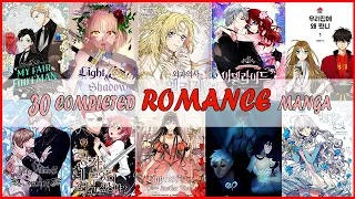 30 Completed Romance manhwa recommendations