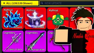 Blox fruits, New Fruits and All New Swords in Update 20