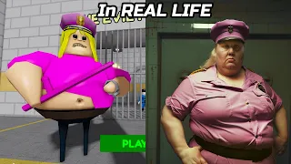 All POLICE GIRL WATER BORRY PRISON Characters In REAL LIFE Roblox MrBeast Hello Neighbor Boss Baby