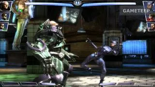 Injustice: Gods Among Us - All Lex Luthor Super Attack Moves [iPad]