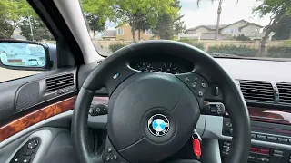 2001 BMW 530i Driving Video