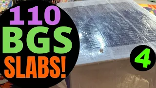 VID 4 OF 1,000+ BECKETT SLABS RETURN OPENING! 110 BGS GRADED POKEMON CARDS! COLLECTING & INVESTING