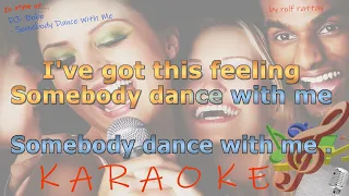 DJ  Bobo - Somebody Dance With Me - Instrumental and Karaoke