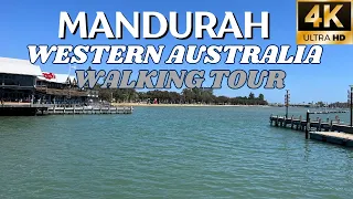 Mandurah, Western Australia Walking Tour [4K]