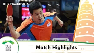WTTC 2015 Highlights: MA LONG vs JOO Saehyuk (R 16)