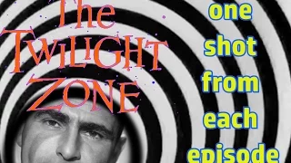 Twilight Zone montage - one camera shot from every episode in order