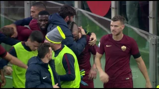 Il gol di Nainggolan - Lazio - Roma - 0-2 - Giornata 15 - Serie A TIM 2016/17