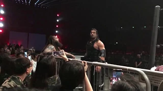 WWE Live Singapore 2017 Roman Reigns vs Bray Wyatt part 2