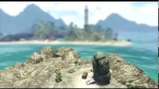 Far Cry 3 - Hang Gliding to Radio Tower #3 Activated, Ironsides Learned HD Gameplay PS3