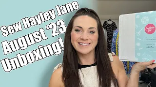 👗Boho & Pastels - A sewing subscription box for a colourful summer! | SewHayleyJane Aug '23 Unboxing