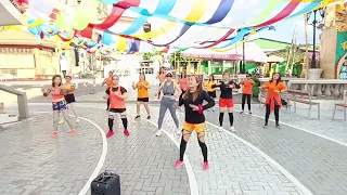 CRISOSTOMO - MASHUP MARIA CLARA REMIX/ DISCO LATIN/ZUMBA MARIKIT/ORANGE & BLACK OUTFIT