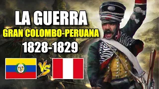 ⚔️La Guerra Entre la Gran Colombia y Perú 1828- 1829  en 8 Minutos -Batalla de Tarqui 💥