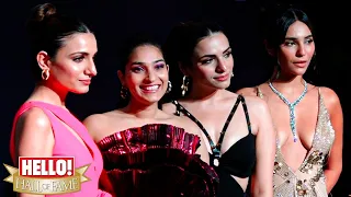 Prakriti Kakar,Sukriti Kakar,Radhika Seth At HELLO! Hall Of Fame Awards 2023