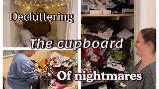 Transforming my nightmare cupboard into the cupboard of my dreams!