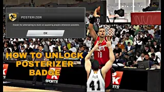 HOW TO UNLOCKED THE POSTERIZER BADGE IN NBA2K20 MOBILE 🔥🔥