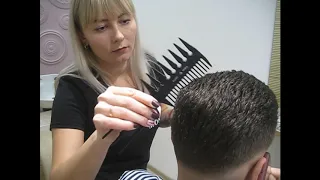 Стрижка  Fade  2019 в салоне Mon Ami Мариуполь