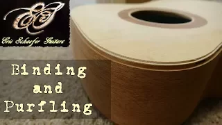 Installing Binding and Purfling