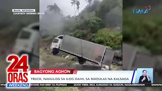 4 kabilang ang 3 bata, sugatan sa pananalasa ng Bagyong Aghon | 24 Oras Weekend