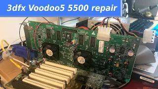 3dfx Voodoo5 5500 repair