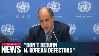 UN Rapporteur urges China not to send N. Korean defectors back to regime
