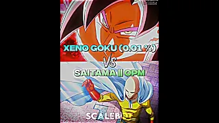 SAITAMA CAUSALITY MANIPULATOR 🤓 ?? || XENO GOKU vs SAITAMA || FT. MOMMY ZORGON || ScaleBot