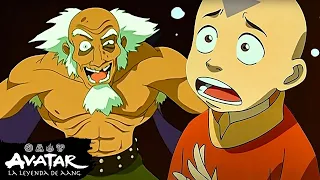 Aang lucha contra Bumi para salvar a Katara y Sokka 💎 | Escena Completa | Avatar: La Leyenda de Aang