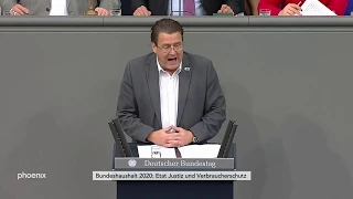 Stephan Brandner (AfD) zum Etat Justiz und Verbraucherschutz am 28.11.19