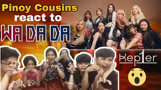 Pinoy Cousins react to Kep1er 케플러 | ‘WA DA DA’ MV | CouSim Reacts