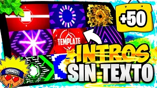 💎 INTROS EDITABLES para YOUTUBE | TOP 50 INTROS SIN TEXTO 🎁 (PC y ANDROID) 😍 INTROS TEMPLATE 2024