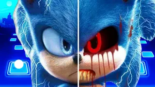 Sonic The Hedgehog 🔴 Sonic Exe  🔴 Sonic The Hedgehog 🔴 Sonic Exe | Tiles Hop EDM Rush | Coffin Dance