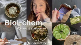 JAK WYGLĄDA BIOL-CHEM NA EDUKACJI DOMOWEJ| daily vlog, foodbook, zakupy, nauka, koncert Taco౨ৎ˚⟡˖ ࣪