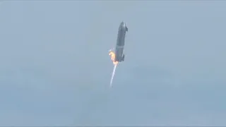 Starship SN10 взорвался после посадки