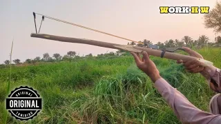 Check out the powerful wooden slingshot #wark #hw #videos #like @WorkHW  #wooden