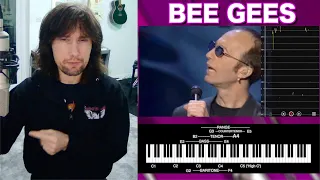 Bee Gees - WHAT is Barry Gibb doing with his voice?!