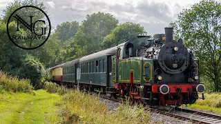 29 & 30 juli 2023 HSIJ Stoomlocomotief 57 'Bonne' rijdt de zomerdienstregeling op de Miljoenenlijn