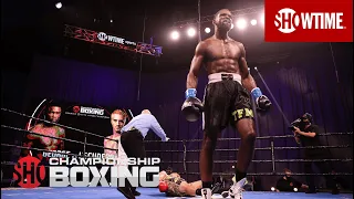 Joe George KOs Marcos Escudero With Massive Uppercut In Round 9 | SHOWTIME CHAMPIONSHIP BOXING