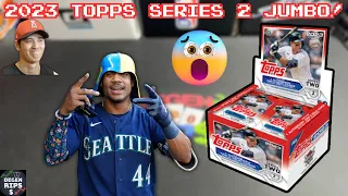 🔥! 2023 Topps Series 2 Jumbo Hobby Box Review!