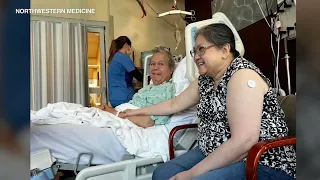Retired nurse gets rare lung, liver transplant