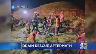 Antioch Crews Rescue Man Stuck In Storm Drain For 2 Days